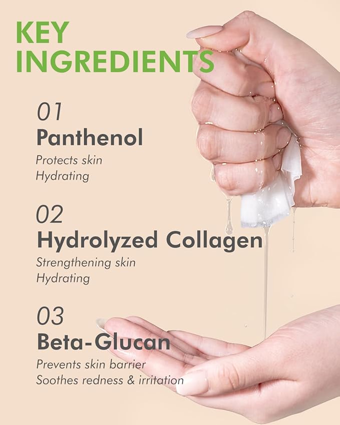 DERMAL Cucumber Collagen Essence Facial Mask Sheet 23g Pack of 10 - Soothing & Moisturizing