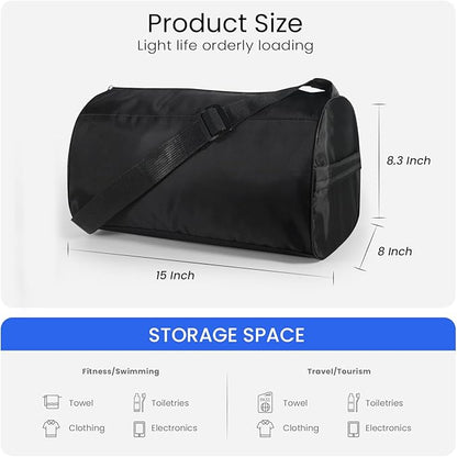 C&F BOGMOST Small Gym Bag for Women & Men,Small Lightweight Duffel Bag Carry On Bags Mini Duffel