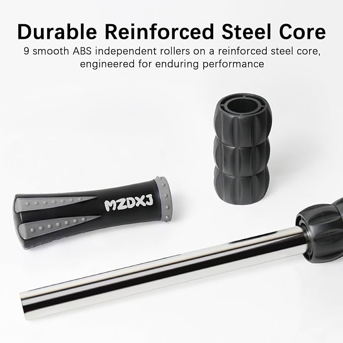 Muscle Roller Stick for Athletes - Deep Tissue Fascia Blaster & Roller Massager for Myofascial Pain
