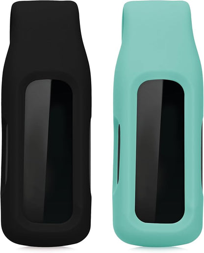 kwmobile 2X Clip Holders Compatible with Fitbit Inspire 3 / Inspire 2 / Ace 3 - Clip-On Holder