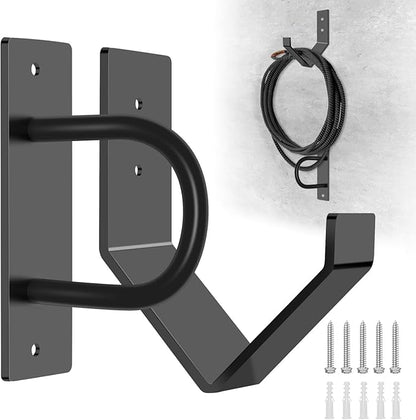 Battle Rope Wall Anchor Kit,Set with 1 Heavy Duty Battle Rope Wall Anchor and 1 Storage Hook,Battle
