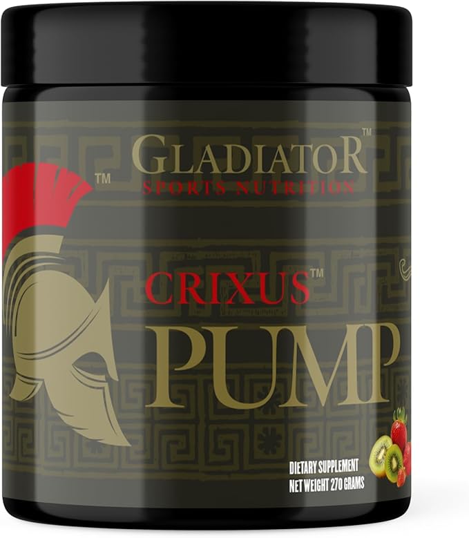 Crixus Pump Stimulant Free Nitric Oxide Pre-Workout Powder | Strength ??Performance | Great Taste