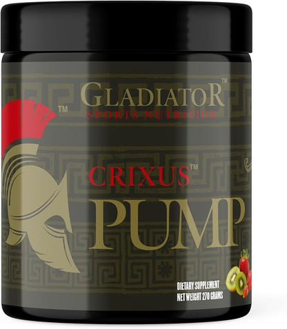 Crixus Pump Stimulant Free Nitric Oxide Pre-Workout Powder | Strength ??Performance | Great Taste