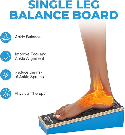 Athletic Balance Boards,Slant Board,Wobble Board,Balance Wedge for Condition Your Body and Prevent