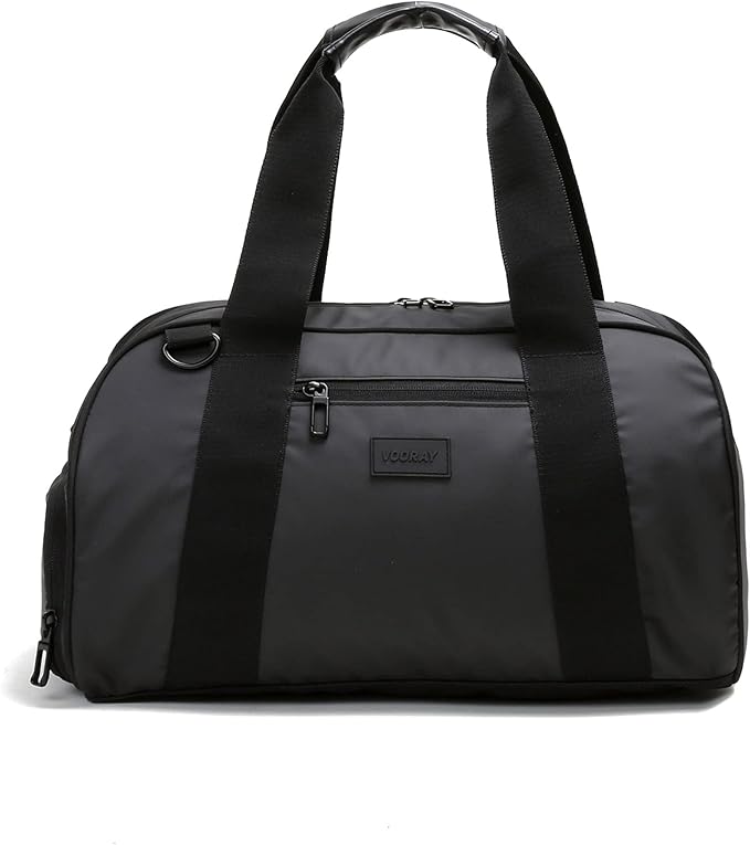 Vooray Burner Gym Duffel Bag, Gym Bag for Women and Men with Shoe Compartment, Weekender, Overnight