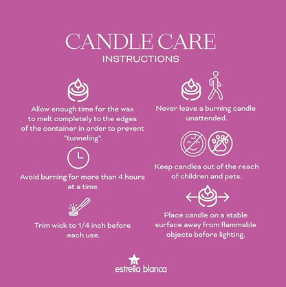 Cashmere Rose Pillar Candles (3-Pack) ??Elegant Rose-Scented Candles for Home, Long Lasting &