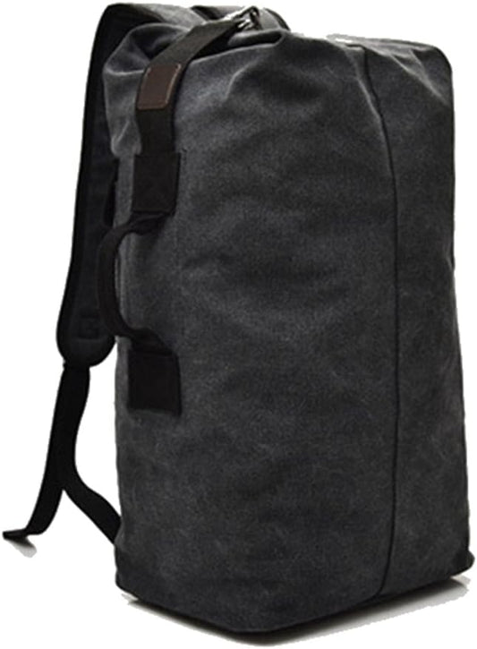 Large Capacity Travel Climbing Bag Tactical Military Duffel Bag Top Load Double Strap Canvas