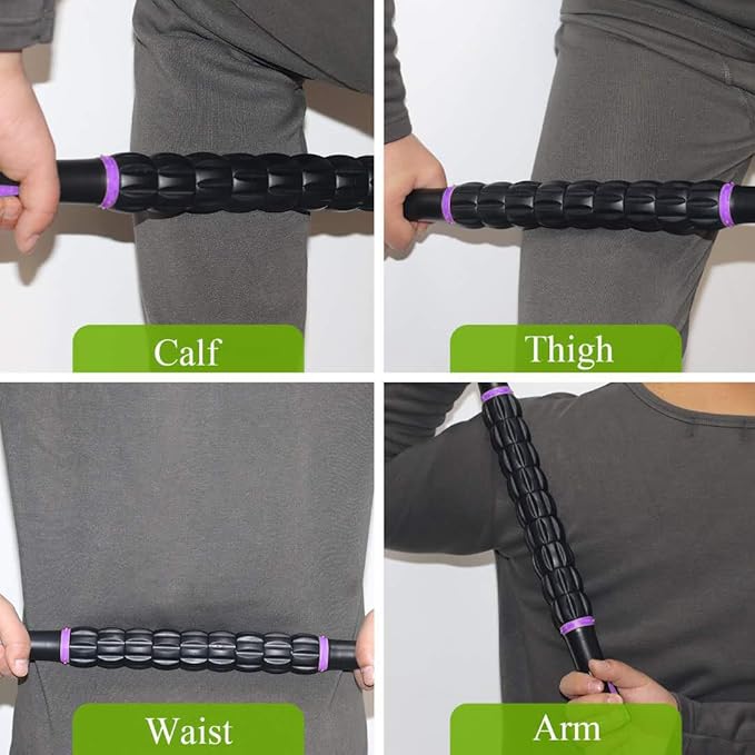 Muscle Roller, Massage Roller Stick for Athletes, Help Reducing Muscle Soreness Cramping Tightness