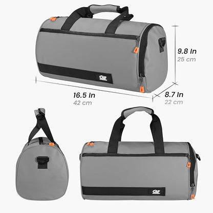 C&F BOGMOST Small Travel Duffel Bag,Compact Sports Small Gym Bag with Shoes Compartment,Lightweight
