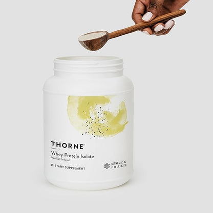 THORNE - Whey Protein Isolate - 21 Grams of Easy-to-Digest Whey Protein Powder - NSF Certified for