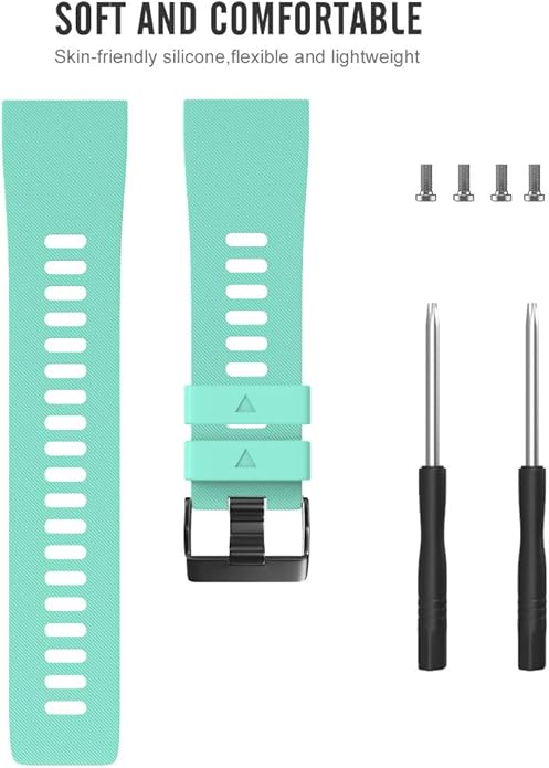 Compatible with Garmin Forerunner 35 Band,Solf Silicone Replacement Bands for Garmin Forerunner 35