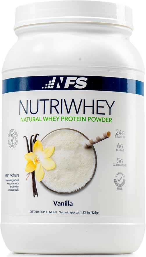 NF Sports Post Workout Nutri Whey Protein Powder, Dietary Supplement, Amino Energy, Supports