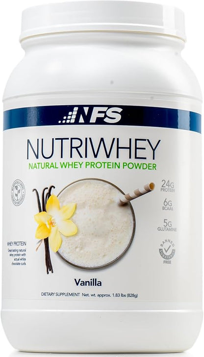 NF Sports Post Workout Nutri Whey Protein Powder, Dietary Supplement, Amino Energy, Supports