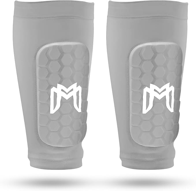 Mini Shin Guards Soccer – Built in Shin Pad Sleeves for Mens, Women, Teens - Small Shin Guards