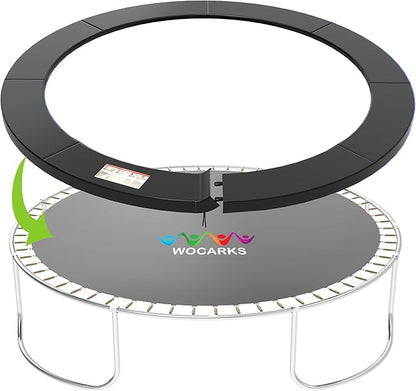 Trampoline Pad, 10ft 12ft 14ft Trampoline Replacement Safety Pad, Waterproof and Tear-Resistant