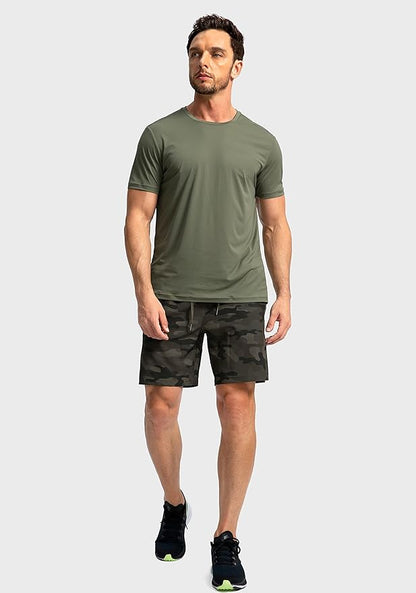Men's Running Shorts with Zipper Pockets 9 Inch/ 7 Inch / 5 Inch Lightweight Quick Dry Gym Workout