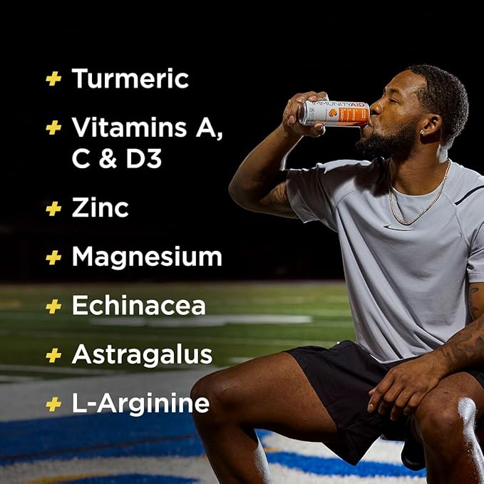 IMMUNITYAID Wellness Blend, With Echinacea, Zinc, Astragalus and Vitamin C, Only 45 Calories, 100%