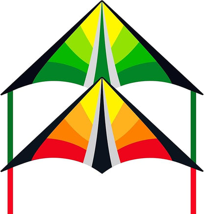 Delta Beginner Kite for Kids & Adults, Easy to Fly Beach Kite