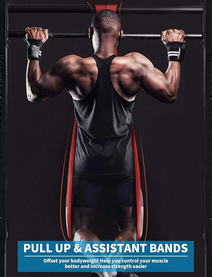 Pull Up Bands, Resistance Bands, Pull Up Assistance Bands Set for Men & Women, Exercise Workout