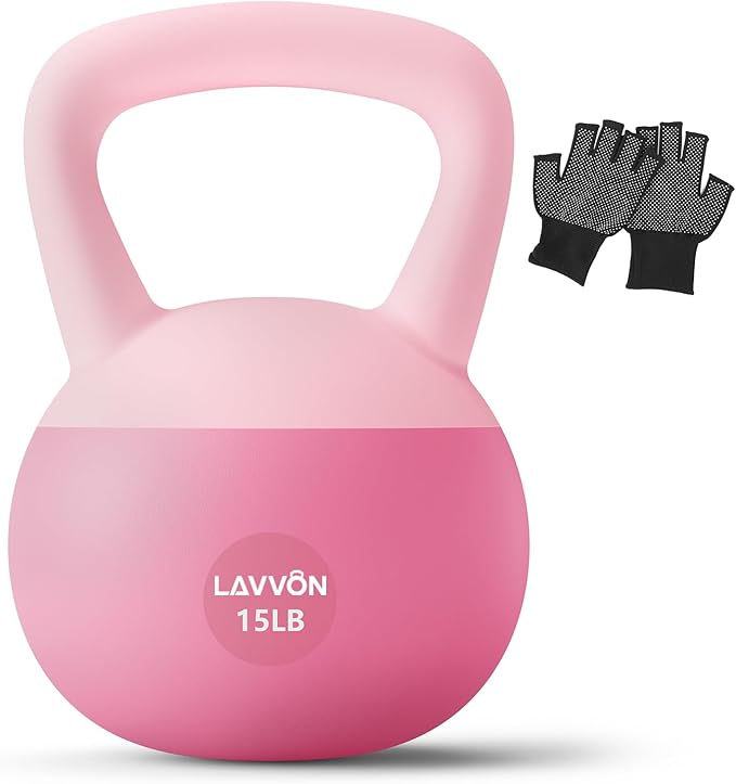 Soft Kettlebell - Cushioned Impact-Resistant Base and Anti-Slip, Kettle bell Anti-Slip Grip Weight