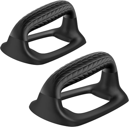SELEWARE Push Up Bars Pushup Stands Handstand Bars, Soft Rubber Handle Provide Comfy Grip, Fit for