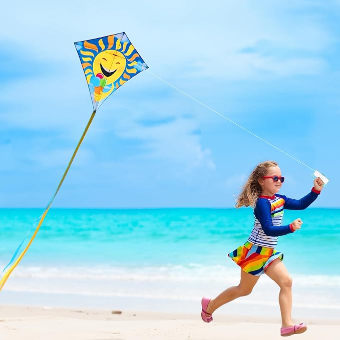 Large Octopus Kites for Kids & Adults,Big Kite for Beginners, Kites for Kids Ages 4-8,Outdoors