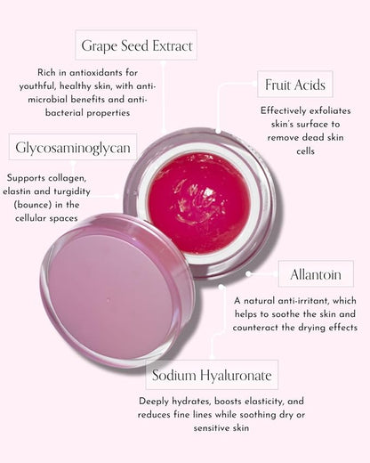 Radical Skincare Express Delivery Facial Enzyme Peel Mask Cleanser Exfoliator - Reveal Smooth