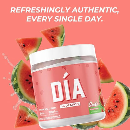 Primeval Labs Dia Hydration Electrolyte Powder | Vitamin C + Zinc, Taurine & Electrolytes | Low
