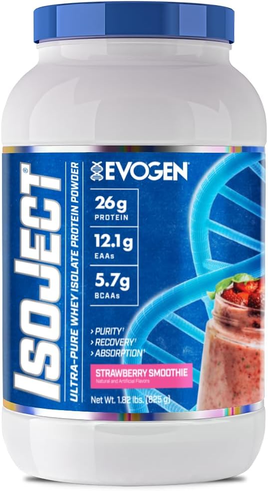 Evogen Isoject - Whey Protein Isolate | Ultra-Pure Whey Protein Powder with Ignitor Enzymes, BCAAs