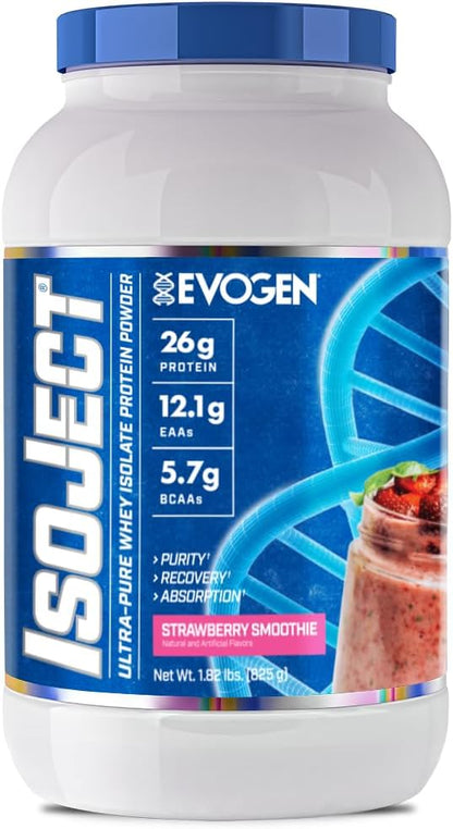 Evogen Isoject - Whey Protein Isolate | Ultra-Pure Whey Protein Powder with Ignitor Enzymes, BCAAs