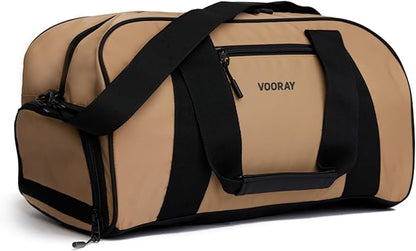 Vooray Burner Gym Duffel Bag, Gym Bag for Women and Men with Shoe Compartment, Weekender, Overnight