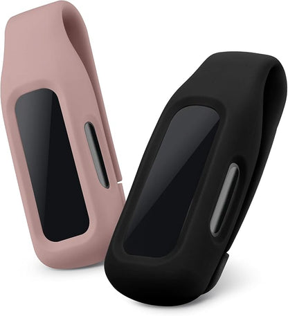 kwmobile 2X Clip Holders Compatible with Fitbit Inspire 3 / Inspire 2 / Ace 3 - Clip-On Holder