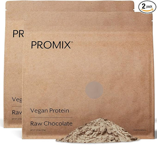 ProMix Nutrition Plant-Based Vegan Protein Powder, Raw Chocolate - Pea Protein & Vitamin B-12