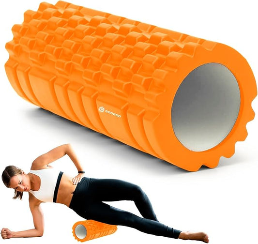Deep Tissue Foam Roller - High-Density Muscle Massage Roller for Recovery, Pain Relief, Trigger