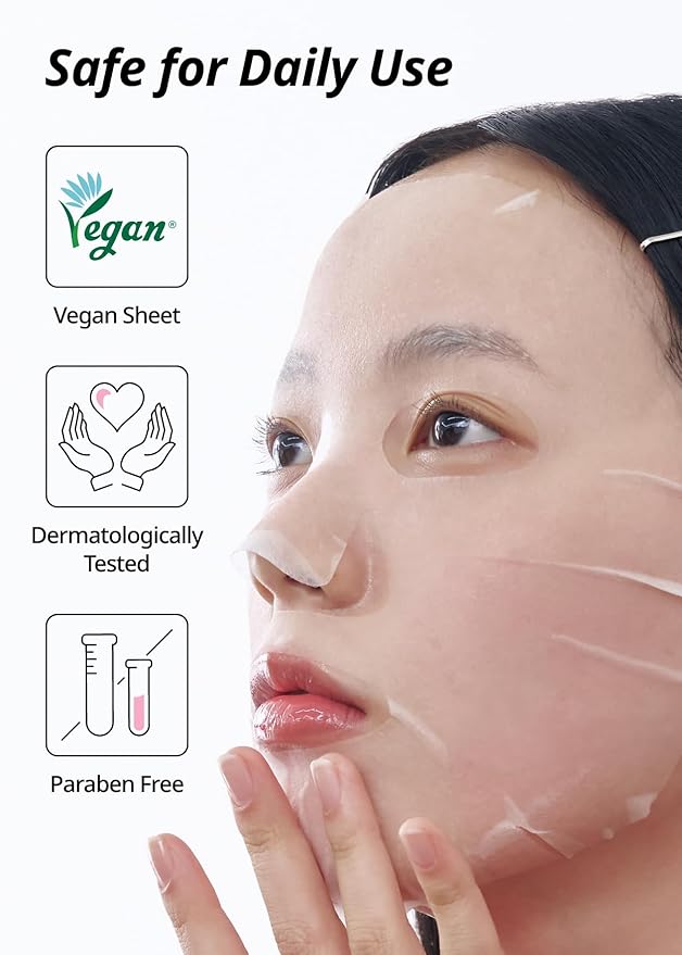 SNP Skin Return Lifting Essence Sheet Mask | Hydrating and Firming for All Skin Types | Vegan Sheet