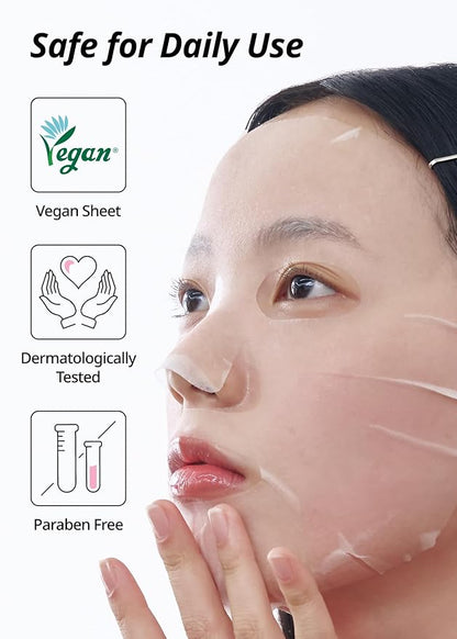 SNP Skin Return Lifting Essence Sheet Mask | Hydrating and Firming for All Skin Types | Vegan Sheet