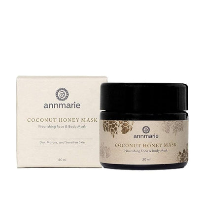 Annmarie Skin Care Coconut Honey Mask - With Extra Virgin Coconut Oil & Mountain Wildflower Honey
