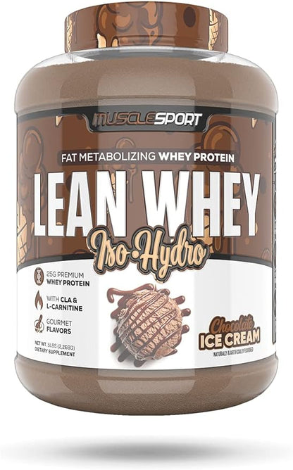 Musclesport Lean Whey Revolution??Protein Powder - Whey Protein Isolate - Low Calorie, Low Carb