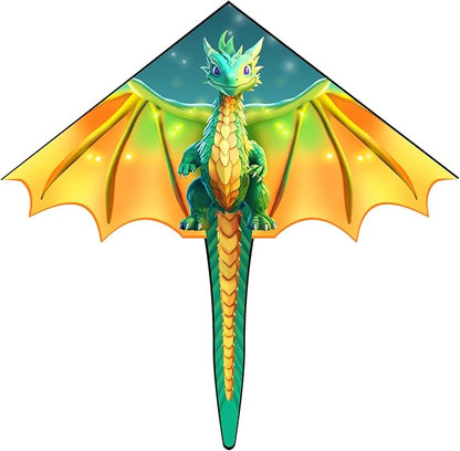 Xida Kites for Kids Ages 4-8, Large Kite for Adults, Easy to Fly Beach Kites with Handle and