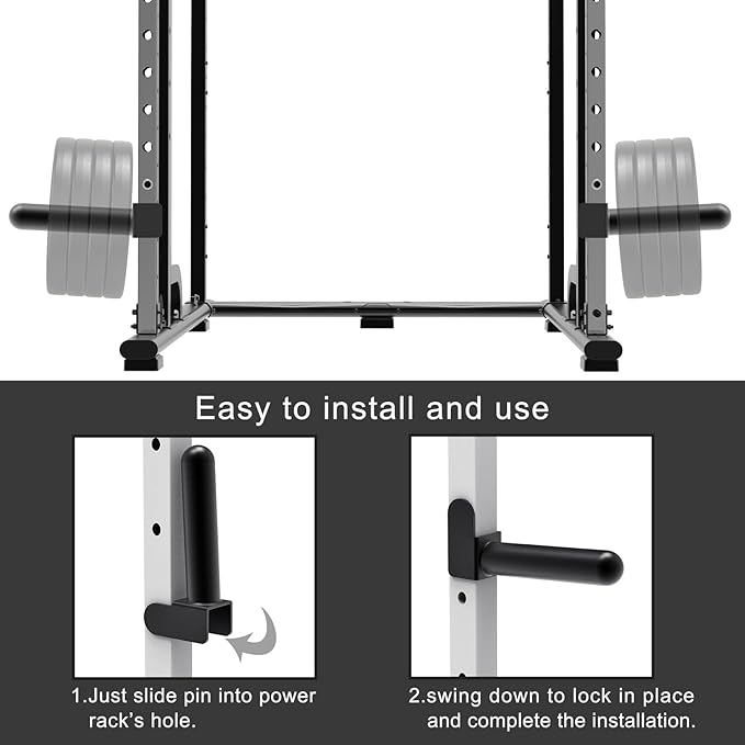Kipika Weight Plate Holder for 2x2 and 3x3 Power Rack - Attachment for Storage - Fits Standard