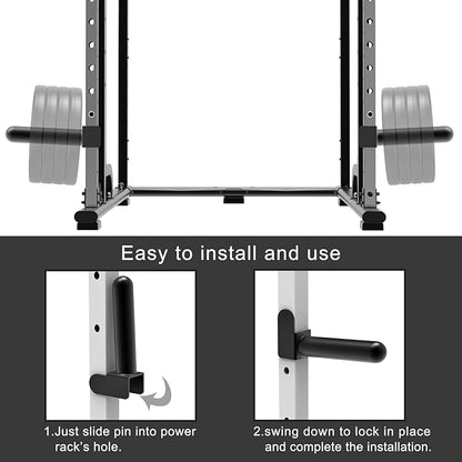 Kipika Weight Plate Holder for 2x2 and 3x3 Power Rack - Attachment for Storage - Fits Standard
