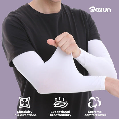 ROXUN Arm Sleeves Cooling UV Sun Protection Sport Compression for Men Women