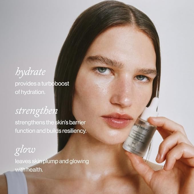 goop Beauty Exosome Hydration Therapy Serum | Hydrating Serum for Plump, Radiant, & Smooth Skin |
