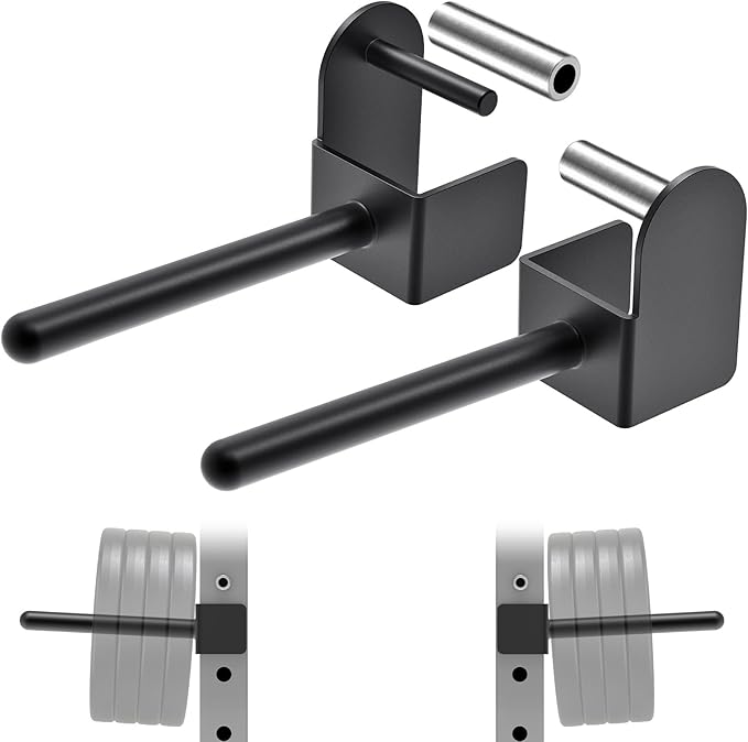Kipika Weight Plate Holder for 2x2 and 3x3 Power Rack - Attachment for Storage - Fits Standard