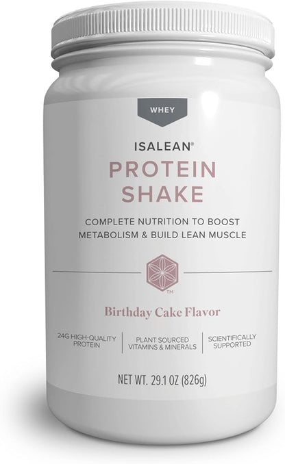 IsaLean Protein Shake - Complete Superfood Meal Replacement for Maintaining Healthy Weight and Lean
