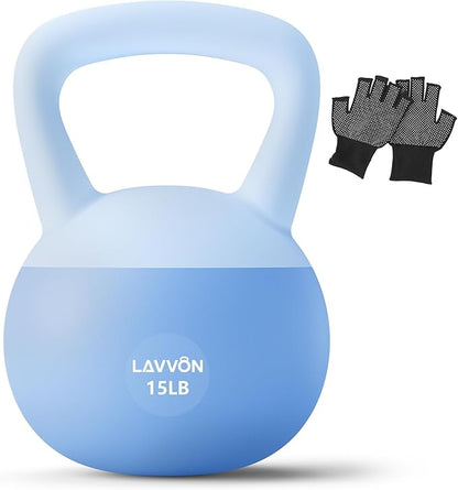 Soft Kettlebell - Cushioned Impact-Resistant Base and Anti-Slip, Kettle bell Anti-Slip Grip Weight