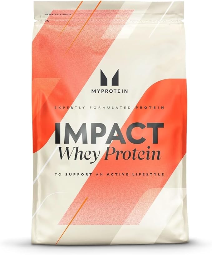 Myprotein Impact Whey Protein Powder, 2.2 Lbs (32 Servings) Vanilla Ice Cream, 22g Protein & 5g