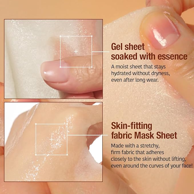GOODAL Retinol + Black Carrot Gel Sheet Mask ??Intensive Hydration & Pore-Lifting, Cooling