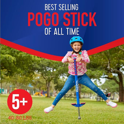 Flybar Maverick Foam Pogo Stick for Kids Age 5 and Up, 40 to 80 Pounds, Pogo Stick for Boys and