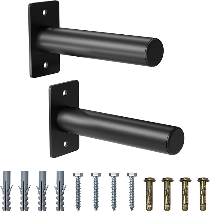 Wall Mounted Weight Plate Holder, Weight Rack Storage for 2" Olympic Weight Plate, Max Weight